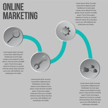 Infographic Presentation 스톡 일러스트