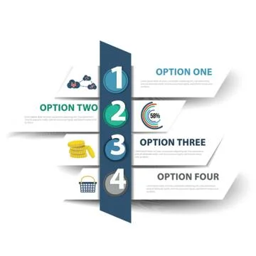 Infographic Presentation 스톡 일러스트