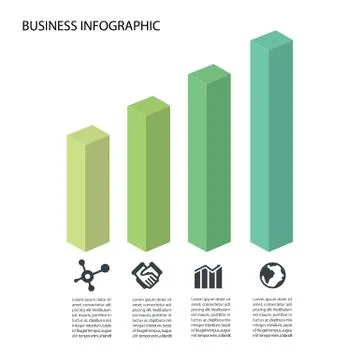 Infographic of Progress Stock Illustration