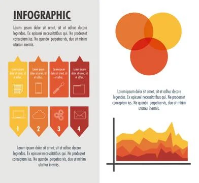 Infographic technology design Illustrazione stock