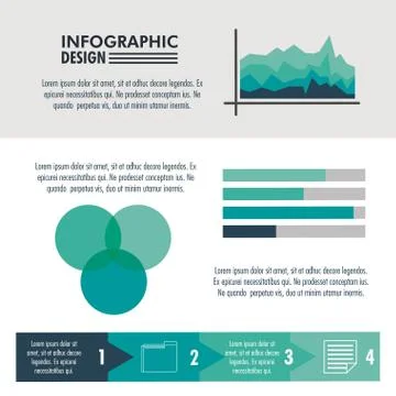 Infographic technology design イラスト素材