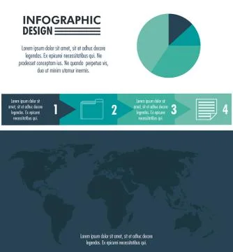 Infographic technology design Illustrazione stock