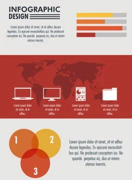 Infographic technology design Illustrazione stock