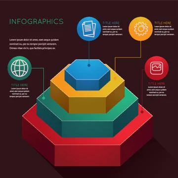 Infographic of technology Stock Illustration