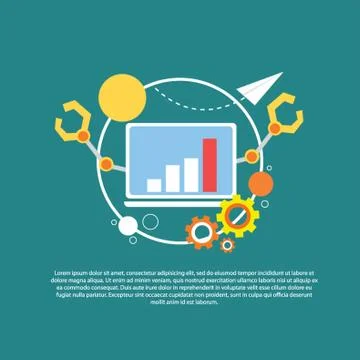Infographic Of Technology Stock Illustration