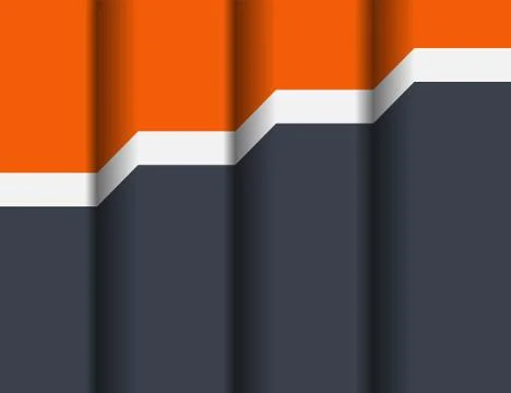 Infographic template for 4 steps with 3D effect Stock Illustration