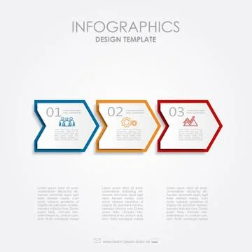 Infographic template. Can be used for workflow layout, diagram, business step Illustrazione stock