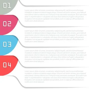 Infographic template Stock Illustration