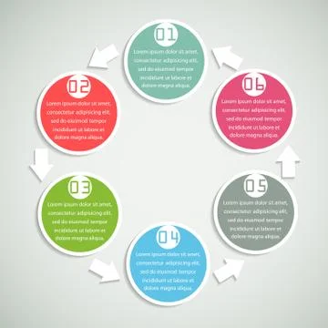 Infographic template Stock Illustration