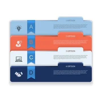 Infographic template Stock Illustration