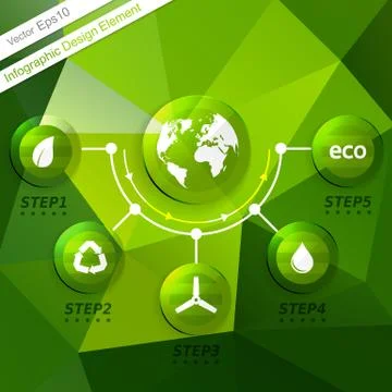 Infographic template Stock Illustration