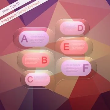 Infographic template Stock Illustration