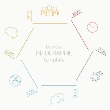 Infographic template Stock Illustration