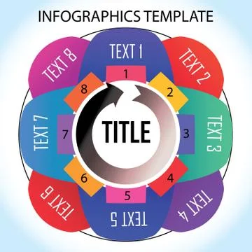 Infographic template Stock Illustration