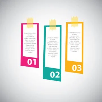 Infographic template Illustrazione stock