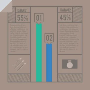 Infographic template Stock Illustration