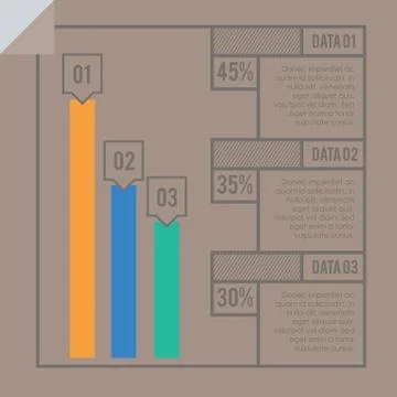Infographic template 스톡 일러스트