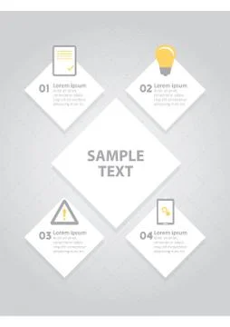 Infographic template Stock Illustration