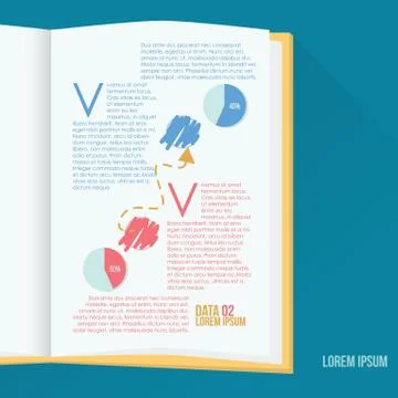 Infographic template Stock-Illustration