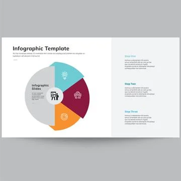 Infographic Template Layout Stockillustratie