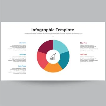 Infographic Template Slides Stock Illustration