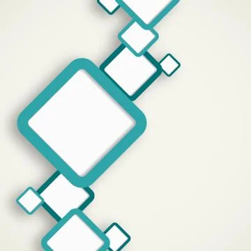 Infographic template with squares 스톡 일러스트