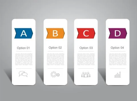 Infographic template. Vector illustration. Can be used for workflow layout イラスト素材