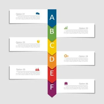 Infographic template. Vector illustration. Can be used for workflow layout Stock Illustration