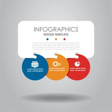 Infographic template. Vector illustration. Can be used for workflow layout イラスト素材