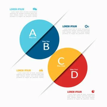 Infographic template. Vector illustration. Can be used for workflow layout Stock Illustration