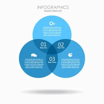 Infographic template. Vector illustration. Can be used for workflow layout Illustrazione stock