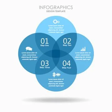 Infographic template. Vector illustration. Can be used for workflow layout Stock Illustration