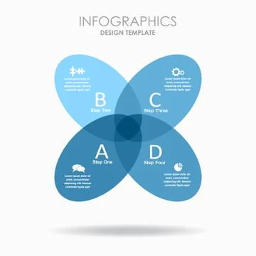 Infographic template. Vector illustration. Can be used for workflow layout Stock Illustration