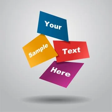 Infographic template. Vector illustration. Can be used for workflow layout Illustrazione stock