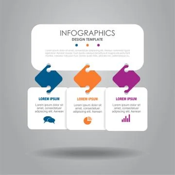 Infographic template. Vector illustration. Can be used for workflow layout 스톡 일러스트