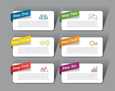 Infographic template. Vector illustration. Can be used for workflow layout 스톡 일러스트