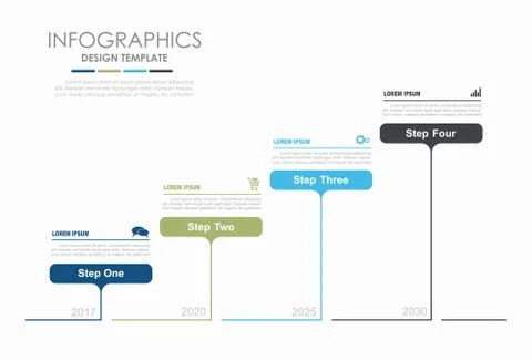 Infographic template. Vector illustration. Can be used for workflow layout Stock Illustration