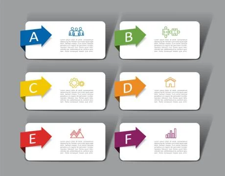 Infographic template. Vector illustration. Can be used for workflow layout イラスト素材