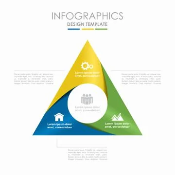 Infographic template. Vector illustration. Can be used for workflow layout Stock Illustration