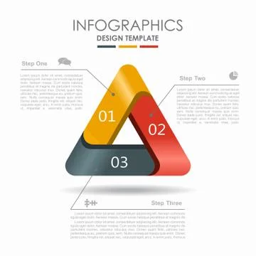 Infographic template. Vector illustration. Can be used for workflow layout Stock Illustration