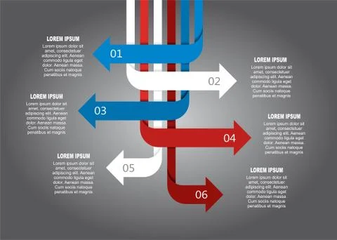Infographic template. Vector illustration. Stock-Illustration