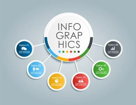 Infographic template. Vector illustration. Stock-Illustration