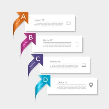 Infographic template. Vector illustration. Stock Illustration