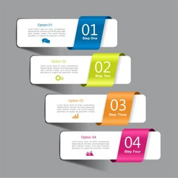 Infographic template. Vector illustration. Stock Illustration