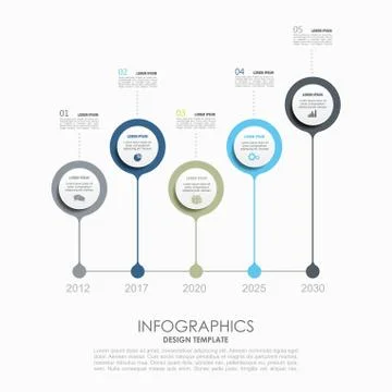 Infographic template. Vector illustration. イラスト素材
