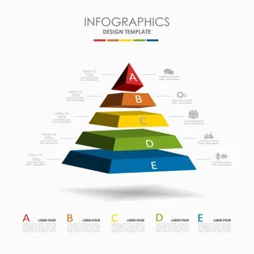 Infographic template. Vector illustration. Used for workflow layout, diagram 스톡 일러스트