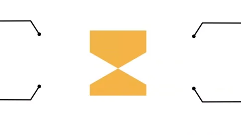 Infographic template on white background Stock Footage 239966828