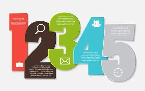 Infographic Templates for Business Vector Illustration Illustrazione stock