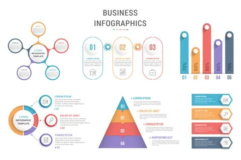 Infographic Templates Stock Illustration