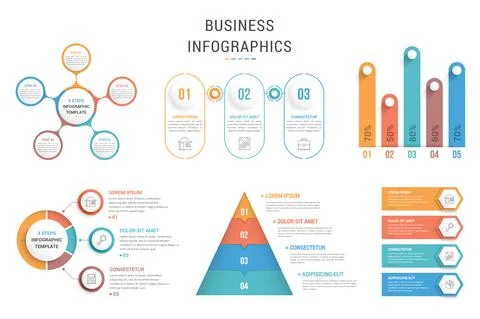 Infographic Templates Stock Illustration